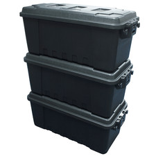 Military Black 3 Pack of Plano