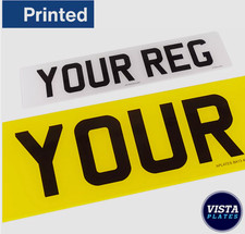 Premium Number Plates -  2D |