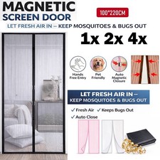 Magnetic Fly Screen Door Mesh