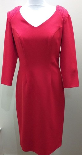 Sonia pena red sash dress - sonia, size