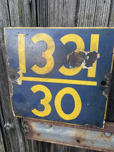 Original vintage enamel - original,