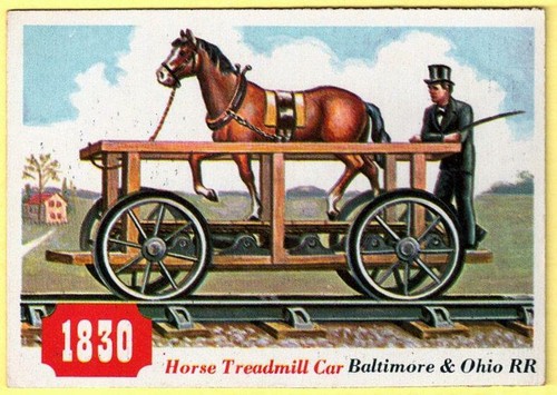 Vintage 1955 topps rails - 1955,