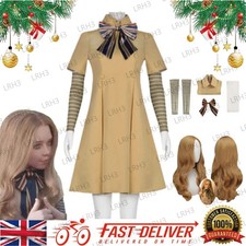 2026 M3GAN Megan Cosplay Dress Wig Halloween Costume party Carnival Suits Hot ~