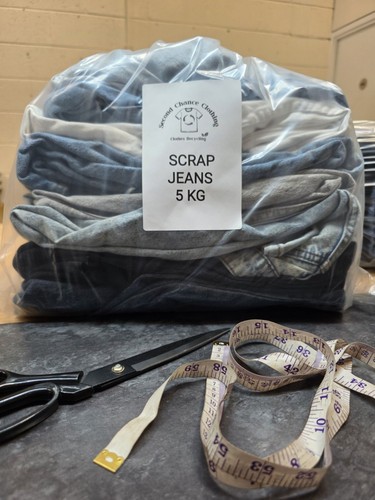 5kg scrap jeans - bundle,