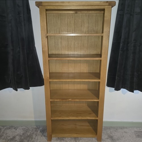 Oak bookcase - xl,