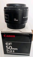 Canon EF 50mm F/1.8 II