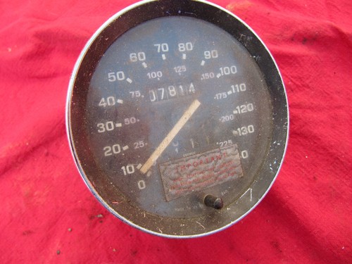 Triumph 140mph speedo - triumph,