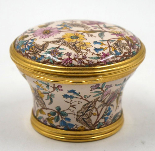 Lovely halcyon days enamel box - lovely,