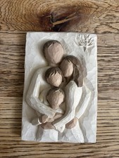 Willow Tree Family 'A Lifetime of Love' Wall Plaque 4"x6" By Susan Lordi (2001)