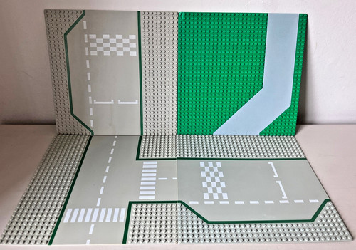 Genuine official lego road - 4x,