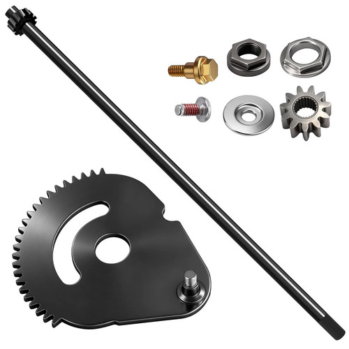 Steering shaft and - steering,