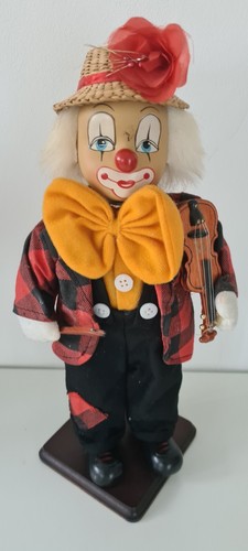 Porcelain clown doll plus - porcelain,