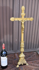 Antique large brass church
