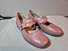 Hotter Comfort Concept all leather Karen size 6 STD soft rose brown colour