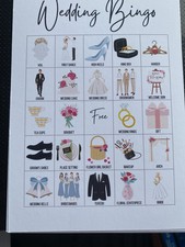 15 Hen Party/Wedding Bingo Cards Great Fun