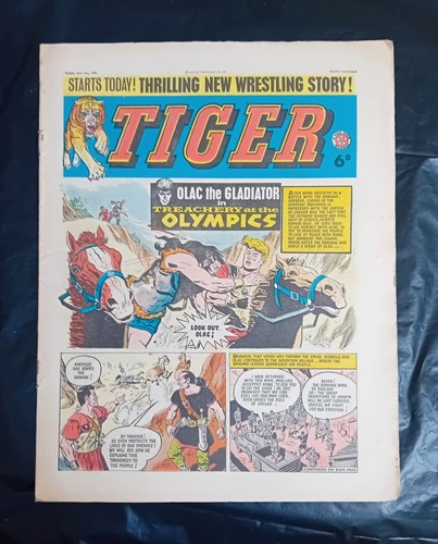 Tiger comic 25th july 1964 - 25th,