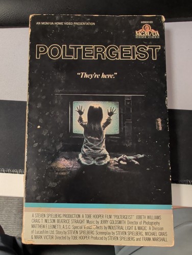 Rare poltergeist vhs horror - rare,