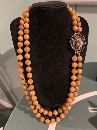 Vintage bakelite beads with - vintage,