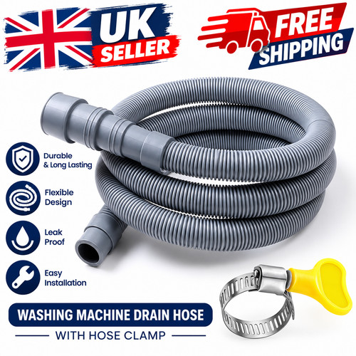 Washing machine drain - 1m, 5m