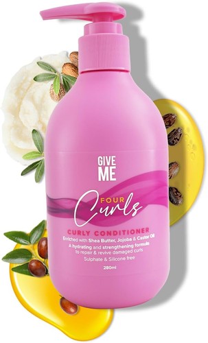 Give cosmetics four curls - give,