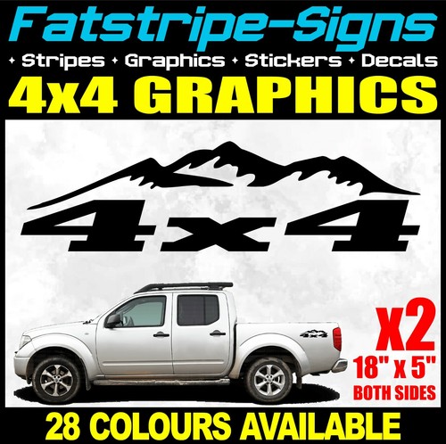 4x4 graphics stickers decals - 4x4,