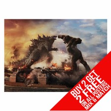 Godzilla kong bb6 poster - godzilla,