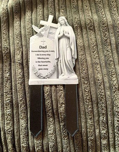 Grey dad memorial grave - dad,