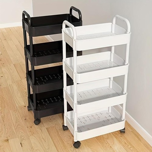 Tier storage trolley cart - 4,