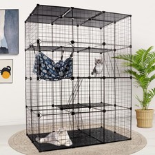 Large Cat Cage, 4 Tier Cat