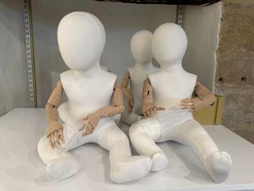 Articulated baby mannequins - articulated,