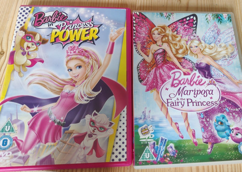 Barbie dvds princess - 2,