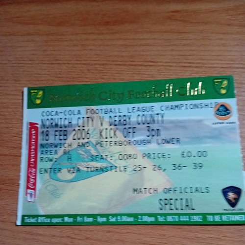 Ticket 2005 2006 2 - ticket, 18/2/2006