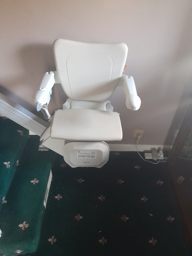 Straight sitting stairlift - sitting,