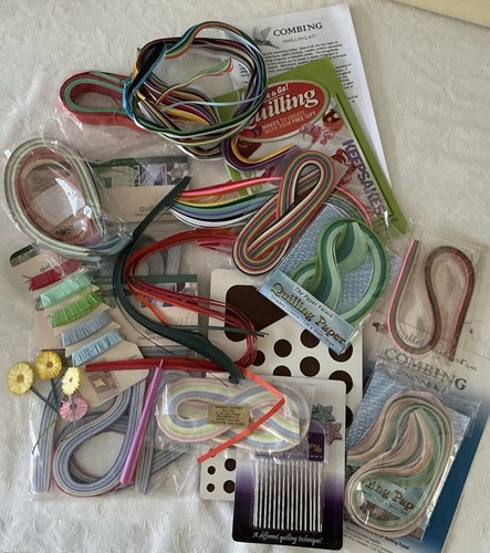 Quilling craft bundle papers - craft,