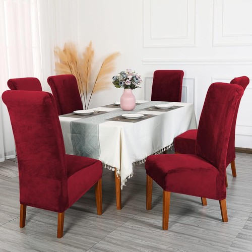 Size velvet dining chair - xl,