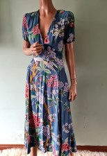 GP & J Baker Floral Bird Print
