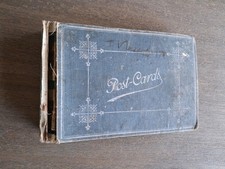 Tatty Old Post Card Album With