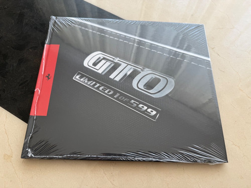 2010 ferrari 599 - gto, hardback