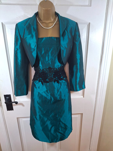 Luis civit green black dress - civit, &