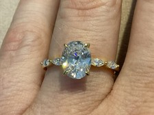 3.78 Carat Lab Created Diamond