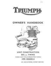 Triumph Owners Manual Book