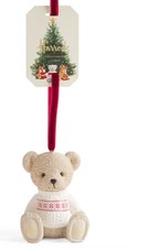 IN HAND Harrods Resin Bear Christmas Tree Decoration 2024 - Brand New -Noah BNWT