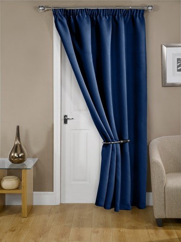 Thermal blackout door curtain - thermal,