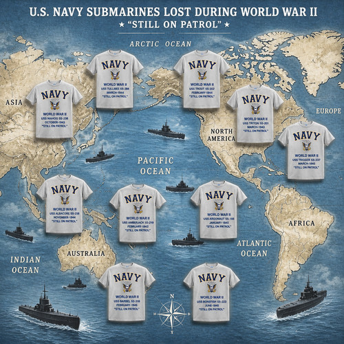 Navy submarine lost in ww - lost,
