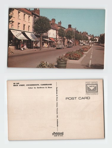 Postcard main street - -,