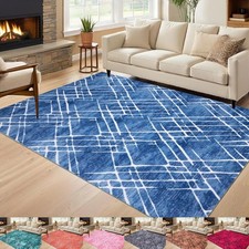 Large Area Shaggy Rugs Bedroom