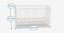 IKEA Sundvik Cot, Baby Bed, Toddler Bed Child's Bed.