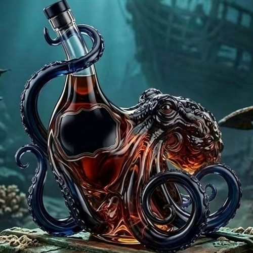 350ml octopus shaped glass - 350ml,