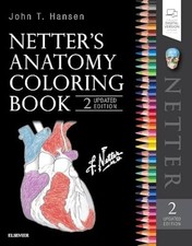 Netter's Anatomy Coloring Book Upda..., Hansen PhD, Joh