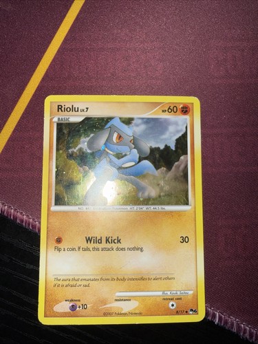 Pokémon tcg riolu 8 - lv.7, 8/17